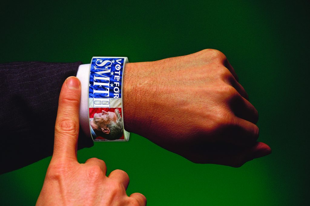 campaign wristbands