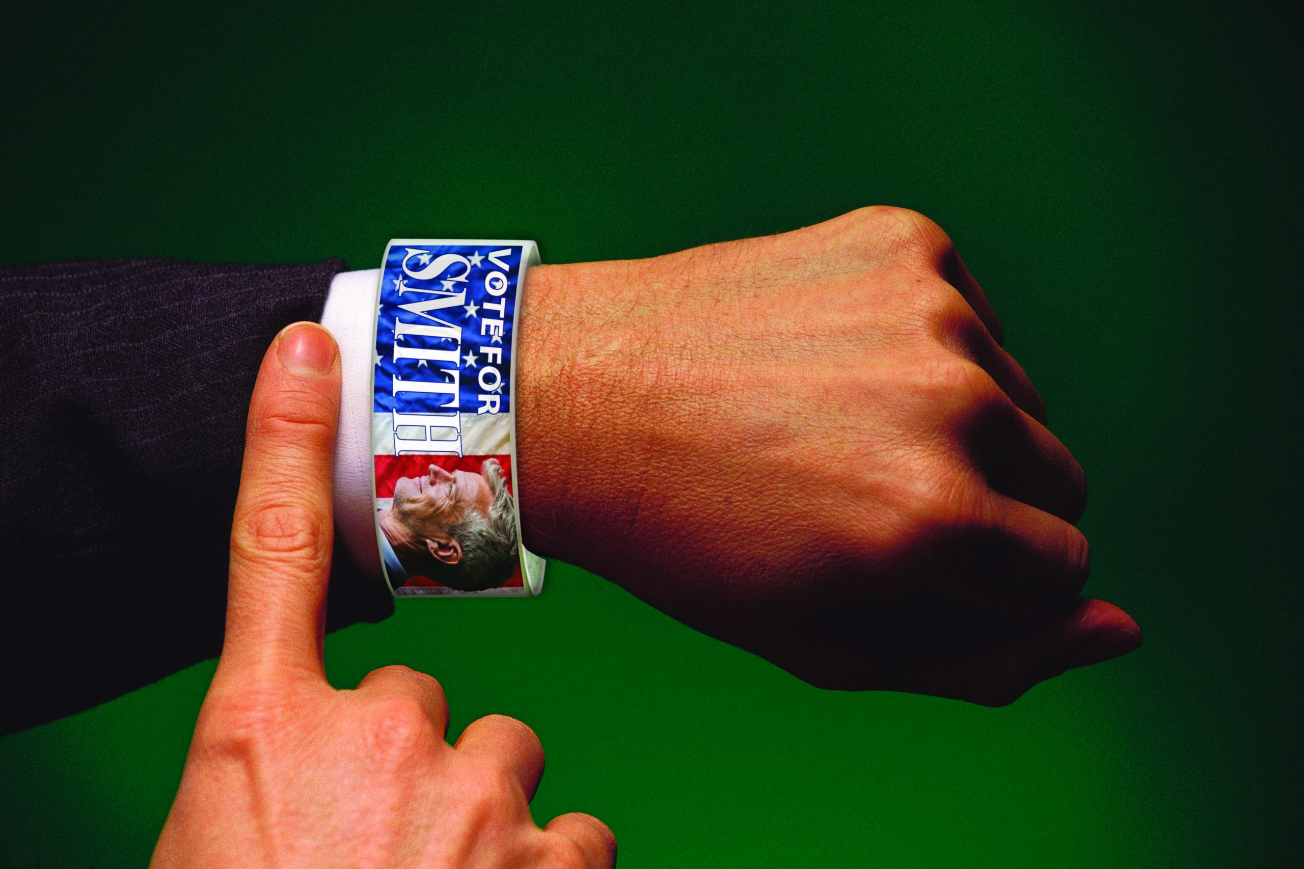 campaign wristbands
